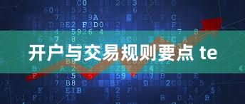 开户与交易规则要点 te
