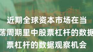 近期全球资本市场在当前宽幅震荡周期里中股票杠杆的数据观察机会