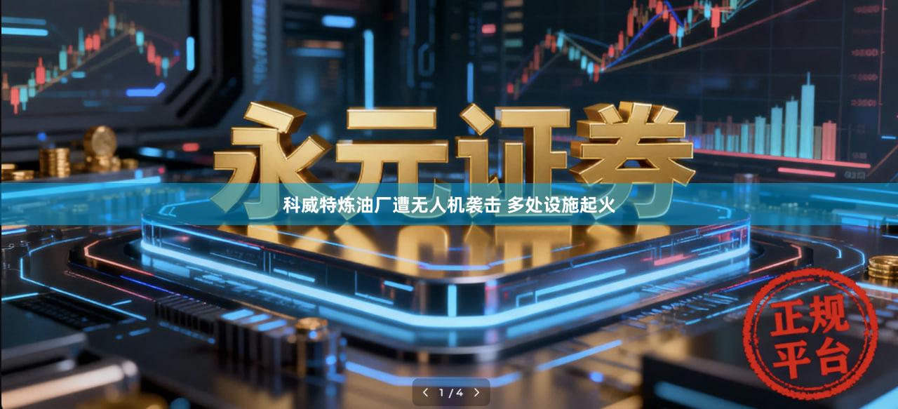 科威特炼油厂遭无人机袭击 多处设施起火