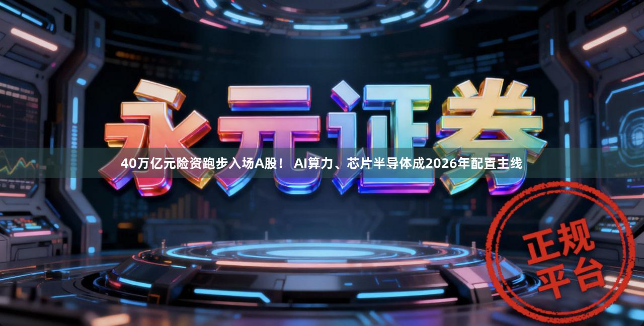 40万亿元险资跑步入场A股！ AI算力、芯片半导体成2026年配置主线