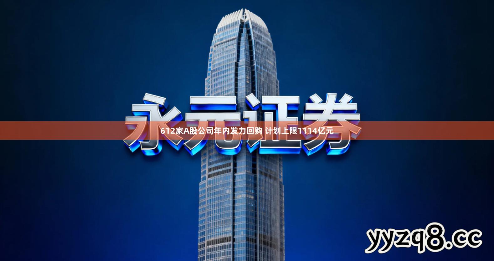 612家A股公司年内发力回购 计划上限1114亿元